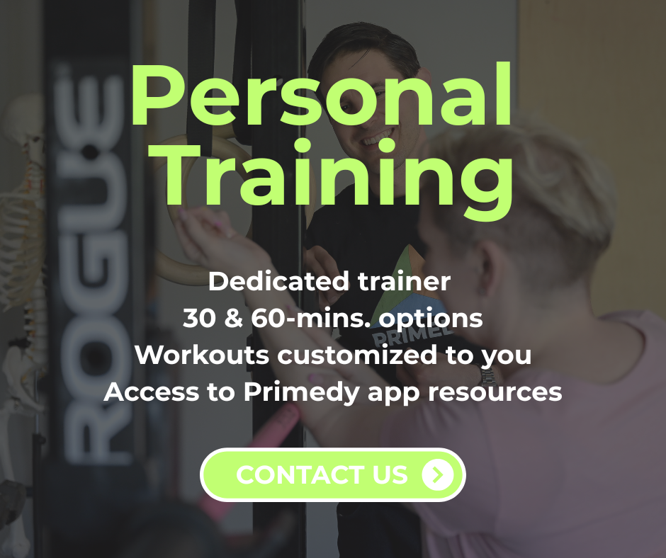 Personal Training Dedicated trainer 30 & 60 minute options Workouts customized to you Pricing: Contact us to learn about our packages Link to Connect with Us page