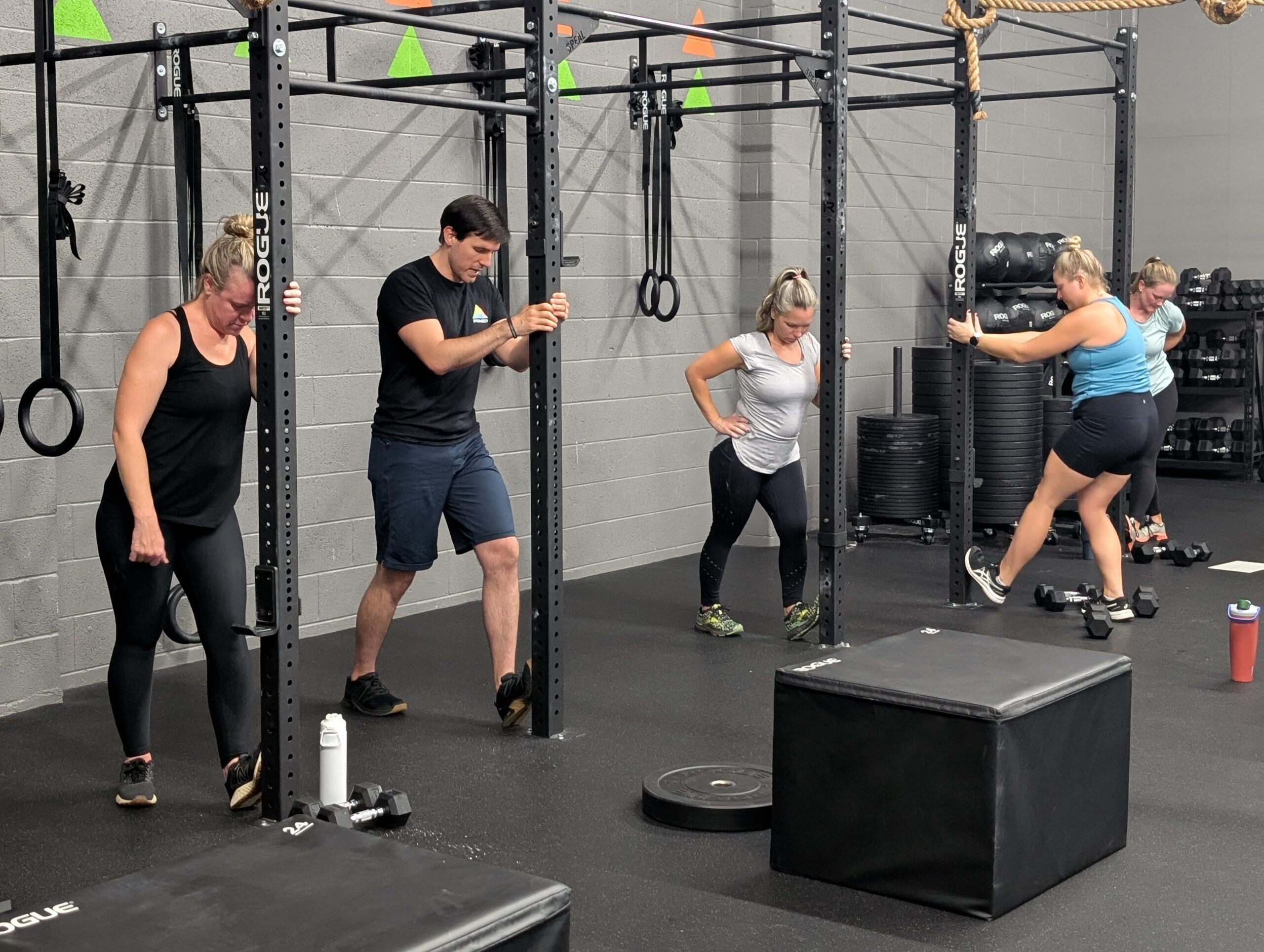 Woman training at Primedy