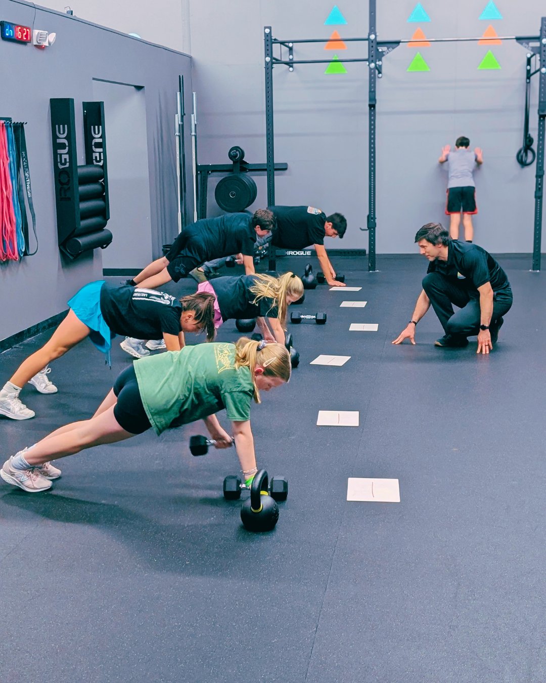 EXCEL strength and conditioning session