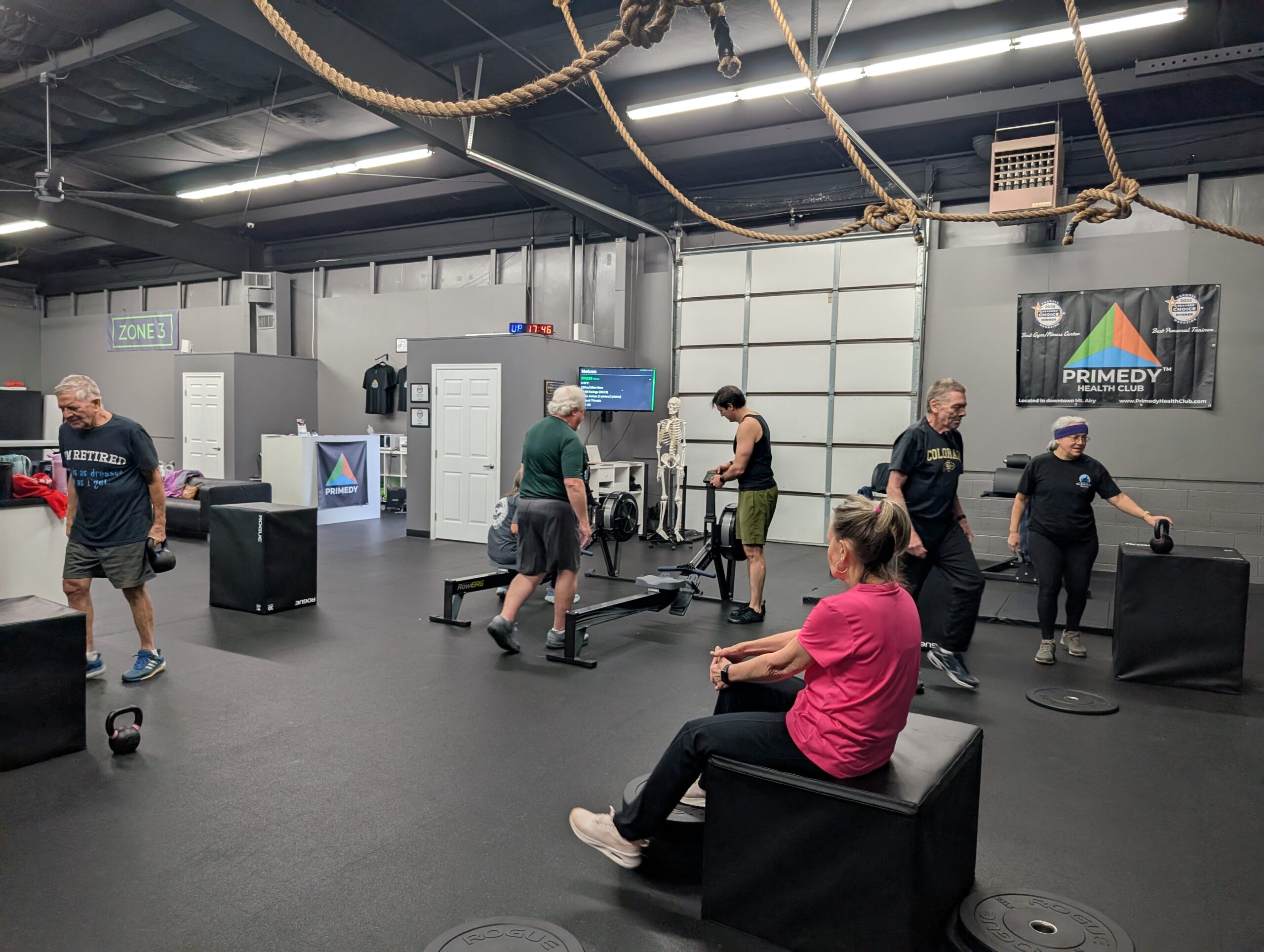 FORTIFY members training at Primedy Health Club